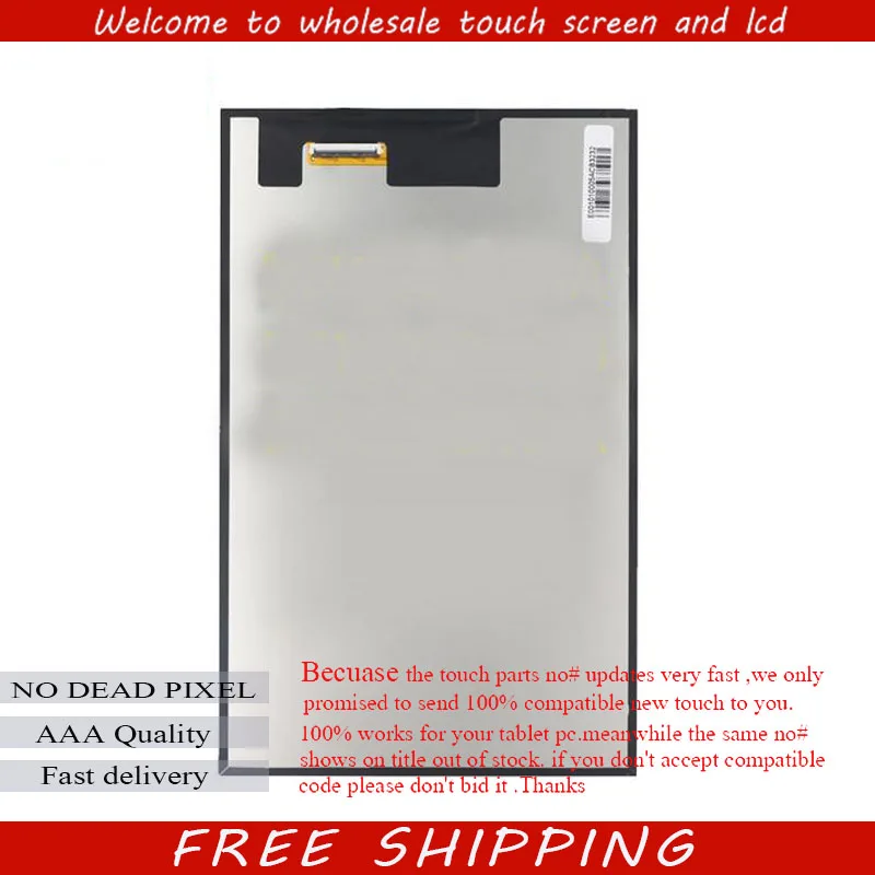 

Original LCD screem BF1705B40IA for tablet pc free shipping