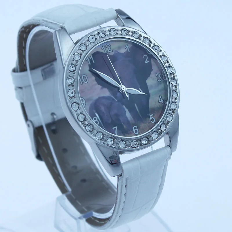 Популярные часы с животными Elephant Desig, простые женские наручные часы, разноцветные ремешки, L13 студенческие часы, часы для мальчиков и девочек