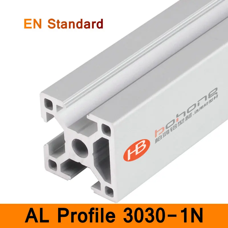 3030-1N Aluminium Profile EN Standard Brackets DIY Bracket AL Aluminum Extrusion Shape CNC 3D DIY Printer Parts Linear Rail