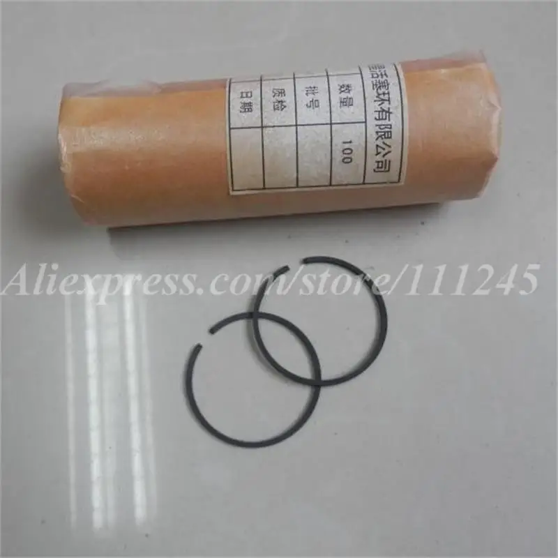 PISTON RING 100 PCS 41.1MM X 1.5M FOR PARTNER 350 351 POULAN 2250 220 221 260 40cc 42cc CHAINSAW KOBLEN KIT CYLINDER ASSEMBLY