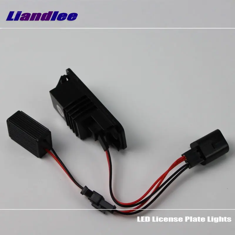 Liandlee Car License Plate Lights For VW Golf 4/5/6 Auto Number Frame Lamp Bulb LED Illumination Accessories