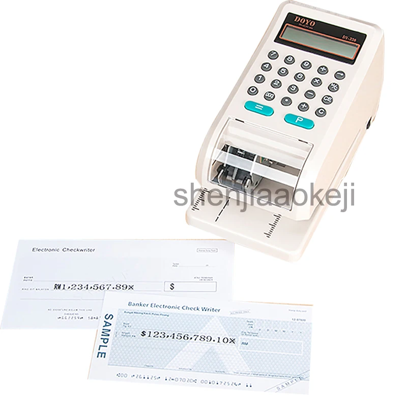 110-220v English Check Printer DY330 RMB Hong Kong Dollars US Dollar Singapore Singapore SGD Five-nation cheque printer  1pc