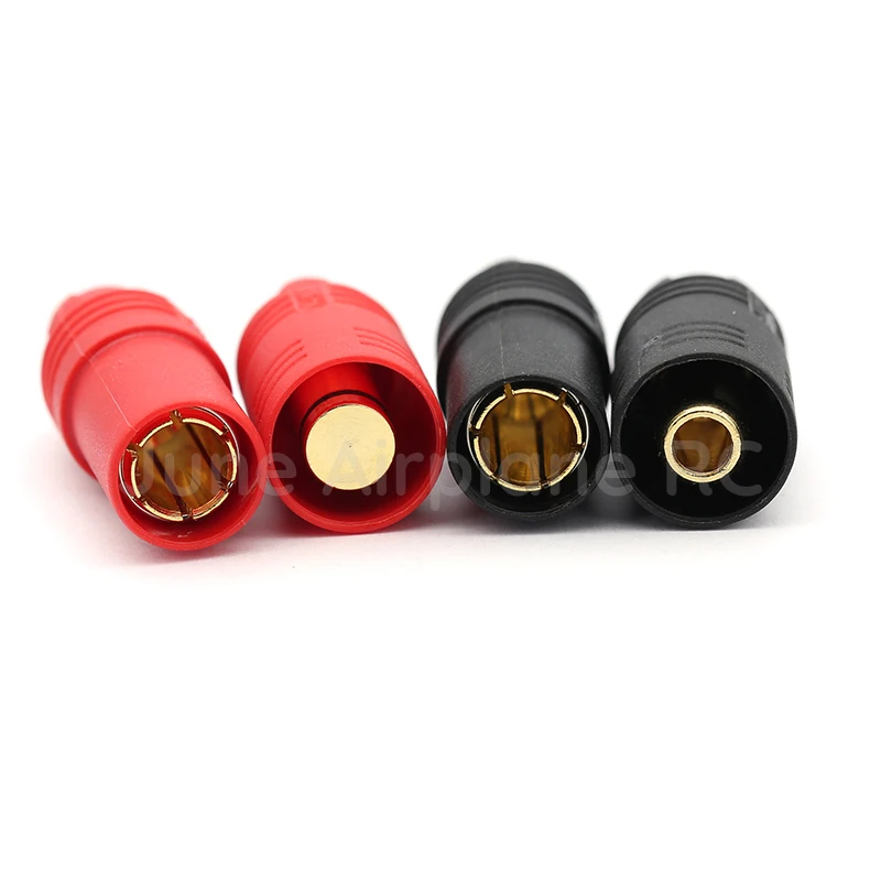 Original Amass AS150 Gold Plated Banana Plug 7mm Male/Female for High Voltage Battery Red/Black