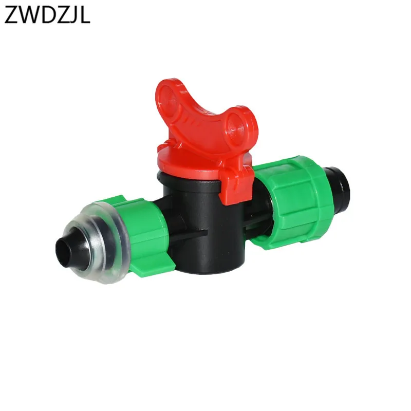 

Garden Tap Irrigation Drip Tape 5/8" Irrigation Water Valve 5/8 Hose Mini Valve Waterstop Connectors O-ring Barb Adapter 15pcs