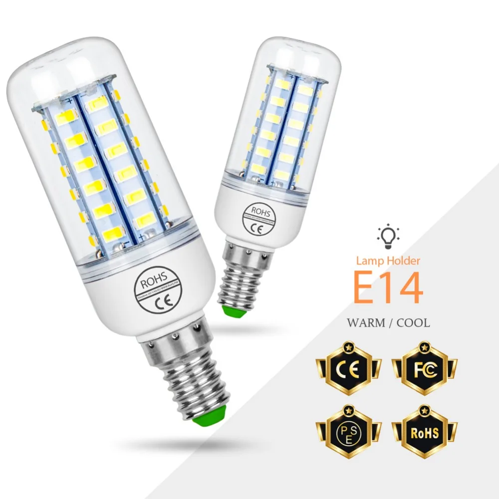 E14 Lamp GU10 LED Corn Bulb lampada 220V bombilla led e27 Candle bulb Lights lampadine led 5730 SMD 3W 5W 7W 12W 15W 18W 20W 25W