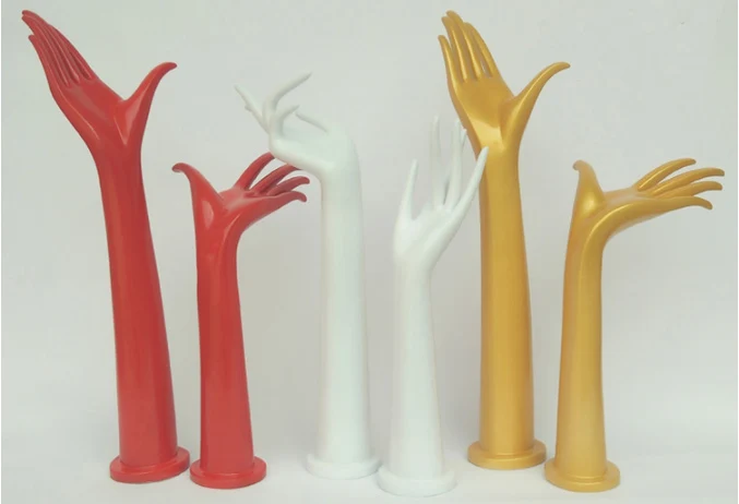 New Display Female Fashionable Fiberglass Hand Manikin Hand Model For Display On Sale