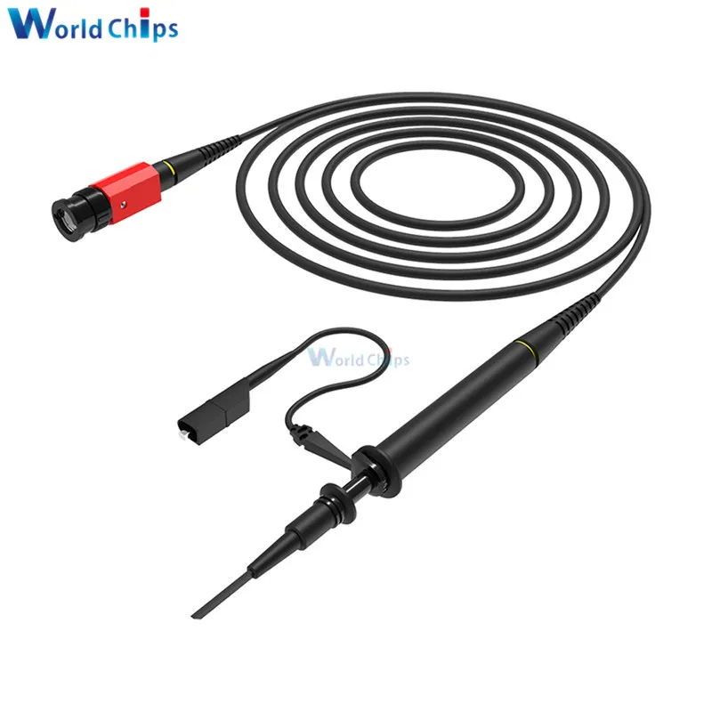 P4100 Oscilloscope Probe 100X High Voltage 2KV Oscilloscope Clip Probe 100MHz Bandwidth BNC Connector P4100 Probe