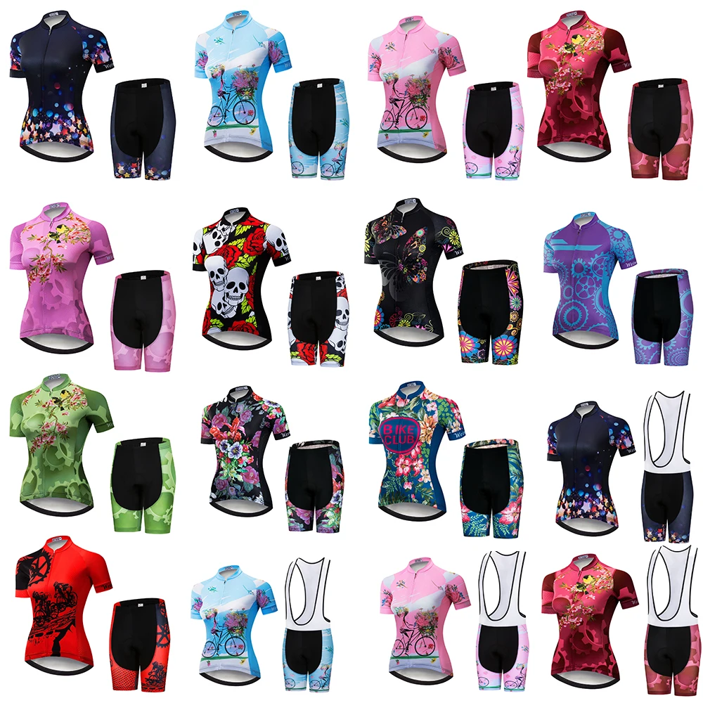 

Cycling Jersey Team Pro Reflective Maillot Ropa Ciclismo Women Bike Bicycle Jersey Cycling Cloth 12D Pad Outdoor Set