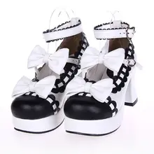 Anime Maid Cosplay Shoes with Heels #5