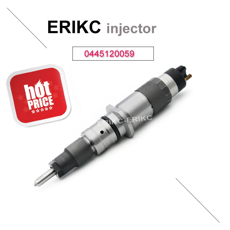 

ERIKC 0445120059 Generator Injector Common Rail Injection 0 445 120 059 Diesel Oil Injectors Nozzle For Bosch KOMATSU Cummins