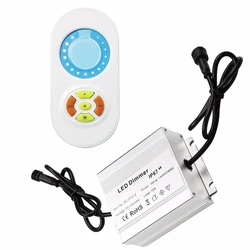 DC12V/24V 144/288W LED Deck Light Dimmers modulator Controller with Remote Touch Operation Waterproof IP67 LED Light Accessories