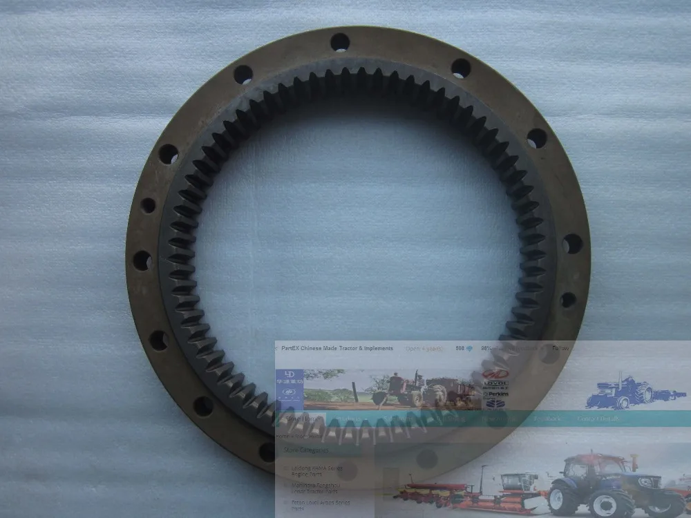 FT800.39.108, the final transmission teeth ring (69 teeth) for Foton 80 series tractor