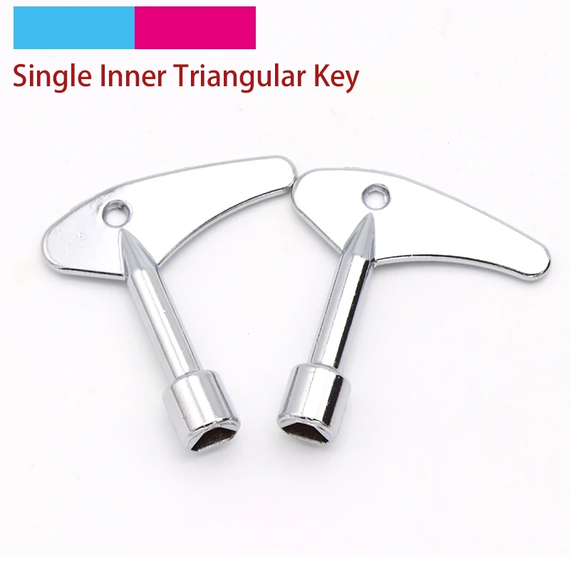 1pcs Universal Switch Key Wrench Internal Triangle Socket Spanner Key Elevator Cabinet Cupboard Box Bottle Opener Accessories