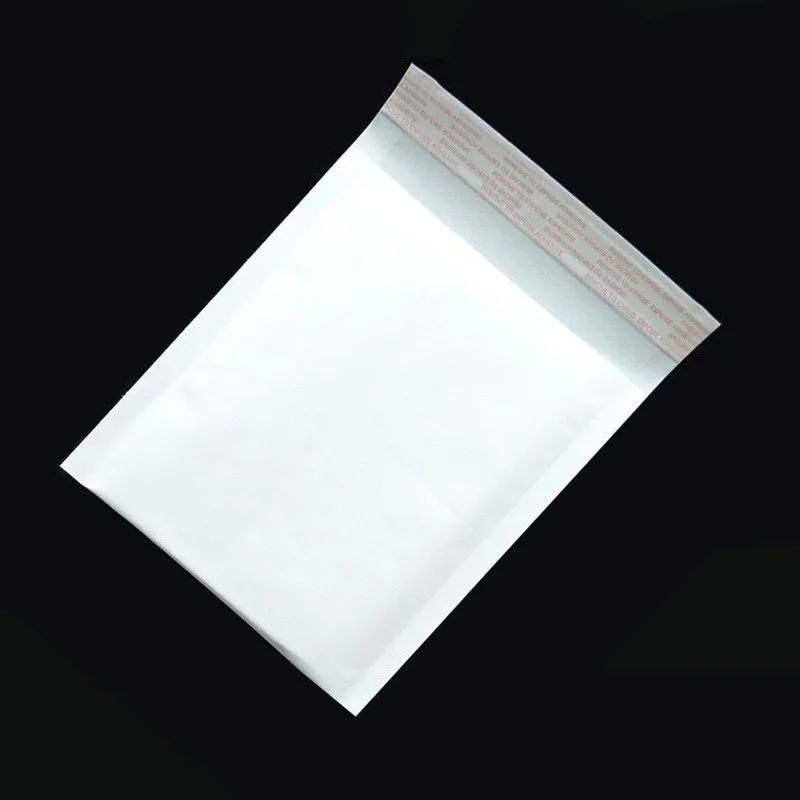 50pcs 3 size Small large white kraft Bubble Envelope Mailing Bags Shockproof Anti Pressure Packaging Courier Bags