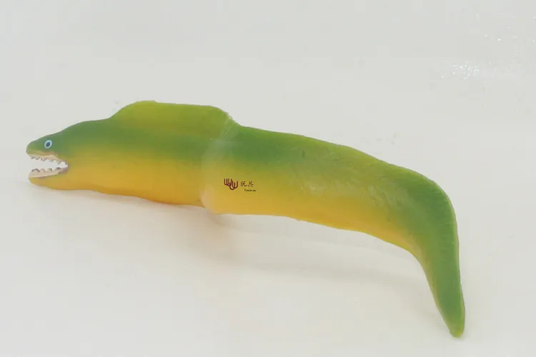 Baby Moray Eel (long-jawed conger eels) Simulation model Marine Animals Sea Animal kids gift educational props Action Figures