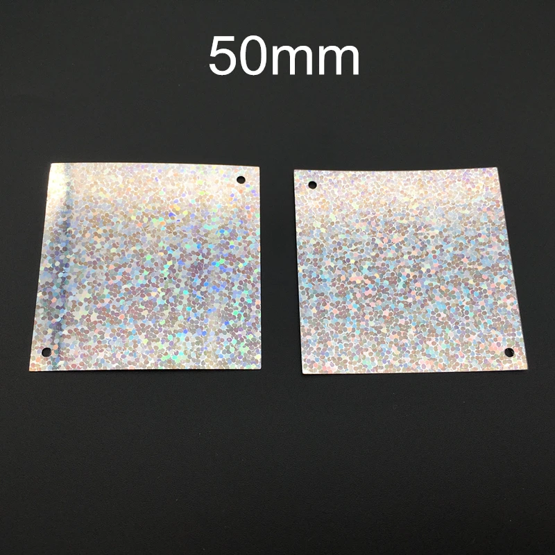 1000g 1190pcs 50mm Large Square Flat Loose Sequin Paillette Sewing,Wedding Craft,Women Kids DIY Garment Accessory