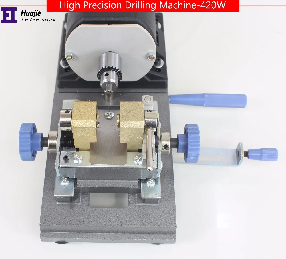 420W sprzęt do wyrobu biżuterii do wiercenia pereł z czarnego kamienia narzędzia do polerowania potężną bursztynową dziurkarkę
