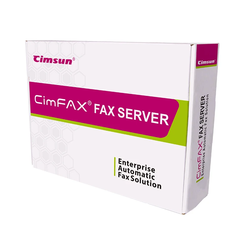 CimFAX A5 Fax Server Send Fax from Phone/PC via Fax Line Fax Remotely Paperless Fax Machine 5 Users Fax2email Fax Solution/Modem