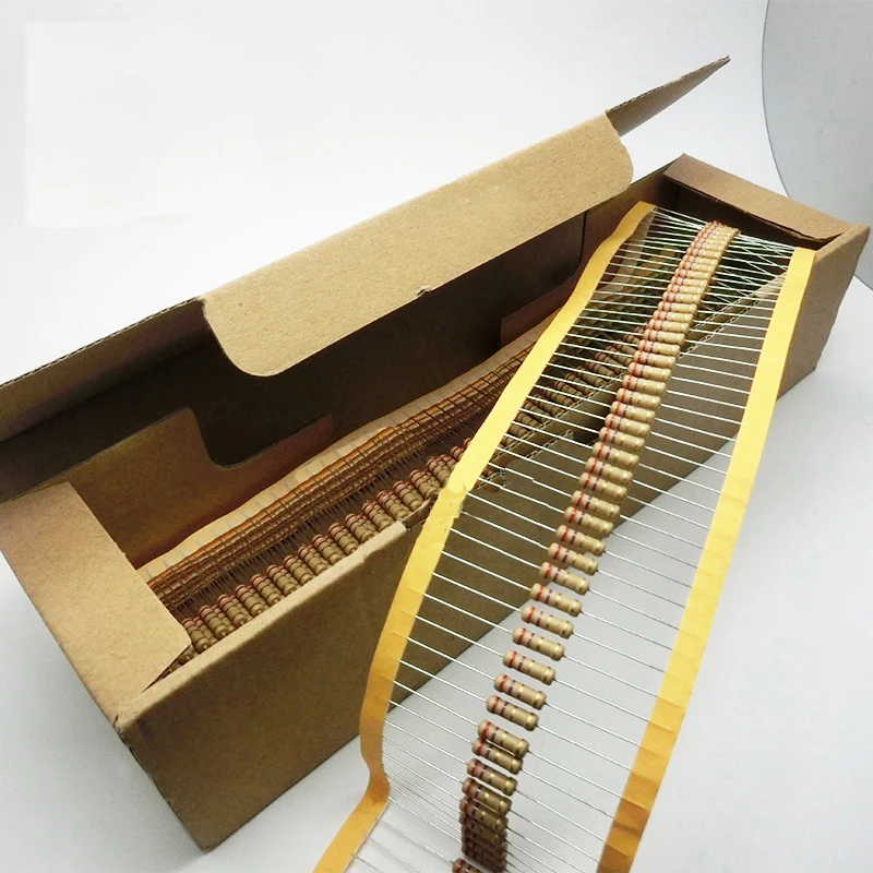 1/2W 5% 0.1~10M Carbon Film 160valuesX10pcs=1600Pcs/Book Assorted Resistor Kit Pack Sample Book