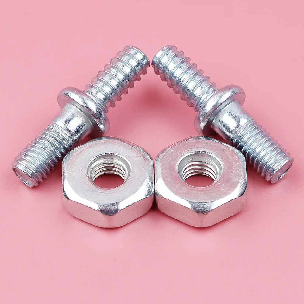 Bar Colarinho Parafuso Prisioneiro Parafuso Porca Kit para Stihl 017 018 019 021 023 025 Ms170 Ms171 Ms180 Ms181 Ms210 Ms230 Ms211 Ms250 Parte Motosserra