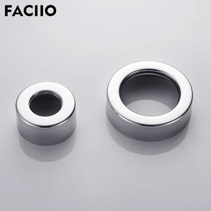 FACIIO-Couvercle Décoratif de Conduite d\'Eau en Acier Inoxydable 304, Accessoires de Douche, Kit pour Centre Commercial