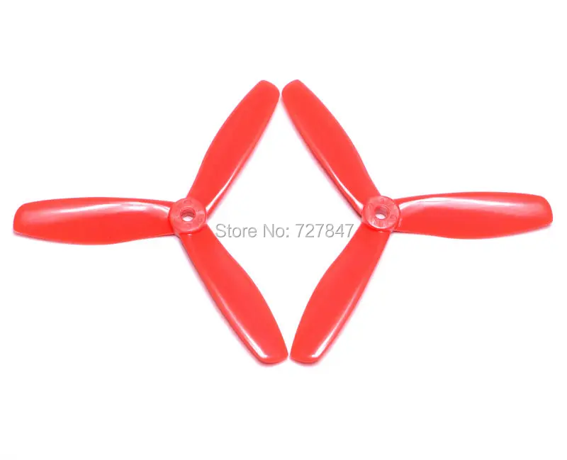 6 / 12 Pairs 5045 3 blades Bullnose Propeller CW /CCW for 250 FPV Racing Quadcopter ZMR210 250