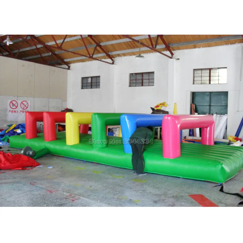 Colorful Sports Game Jumping Bed Inflatable Entertainment Playground