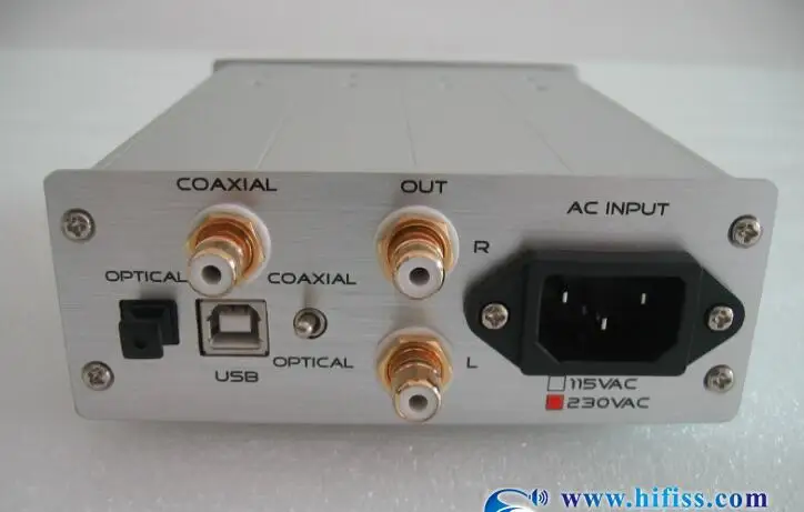 TeraDak V2.7 DTDA1543 8 slice 24BitUSB DAC Compatible with WIN2000, XP, vista, win7 systems