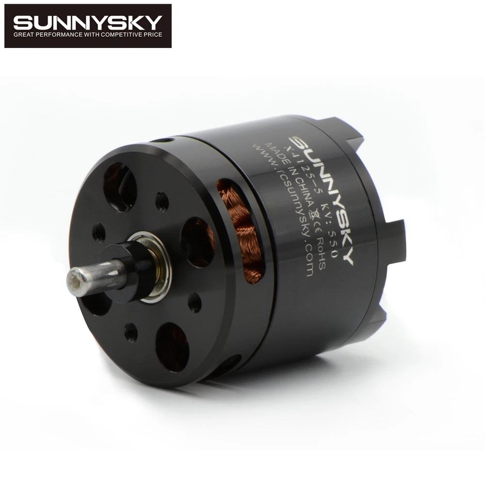 4 PCS Original SUNNYSKY X4125 KV465 550KV 6S high efficiency brushless motor Fixed wing motor