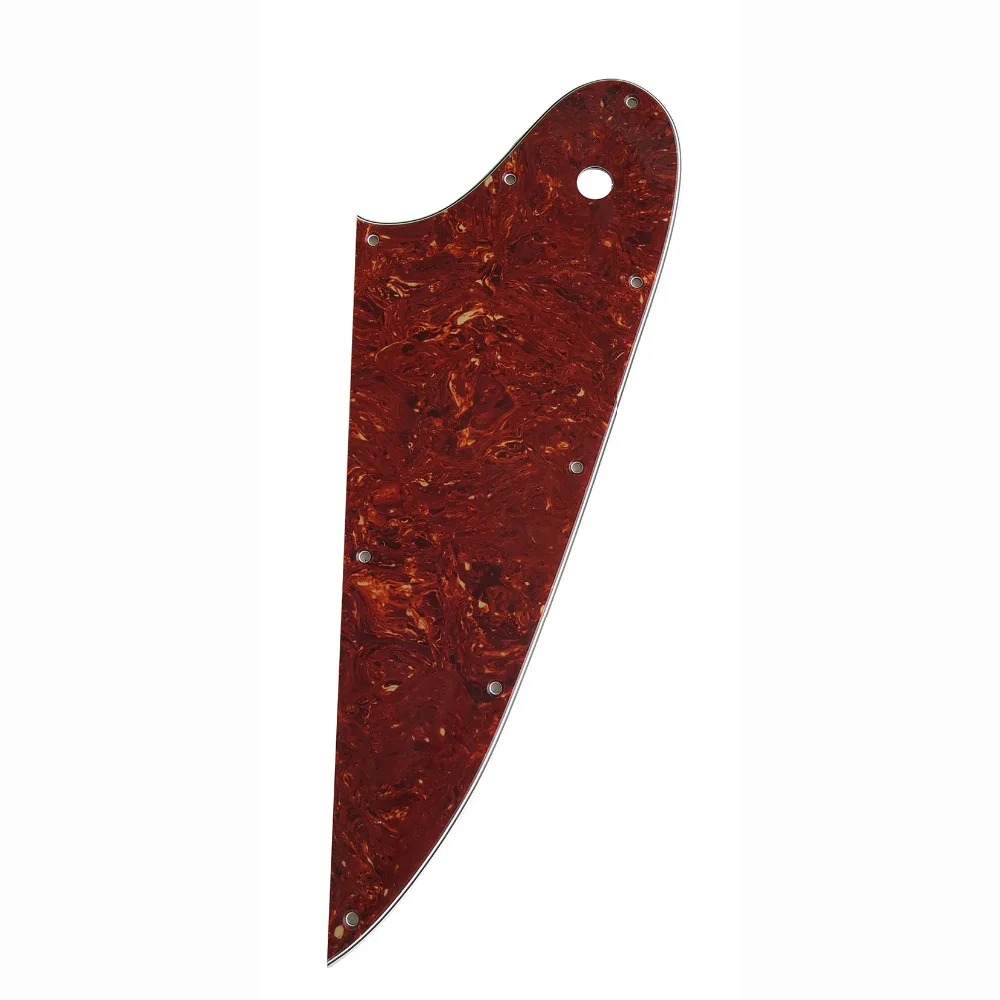 Pleroo Custom Guitar pickgaurd - For Firebird Guitar pickguard Scratch Plate ,  4 Ply Red Tortoise