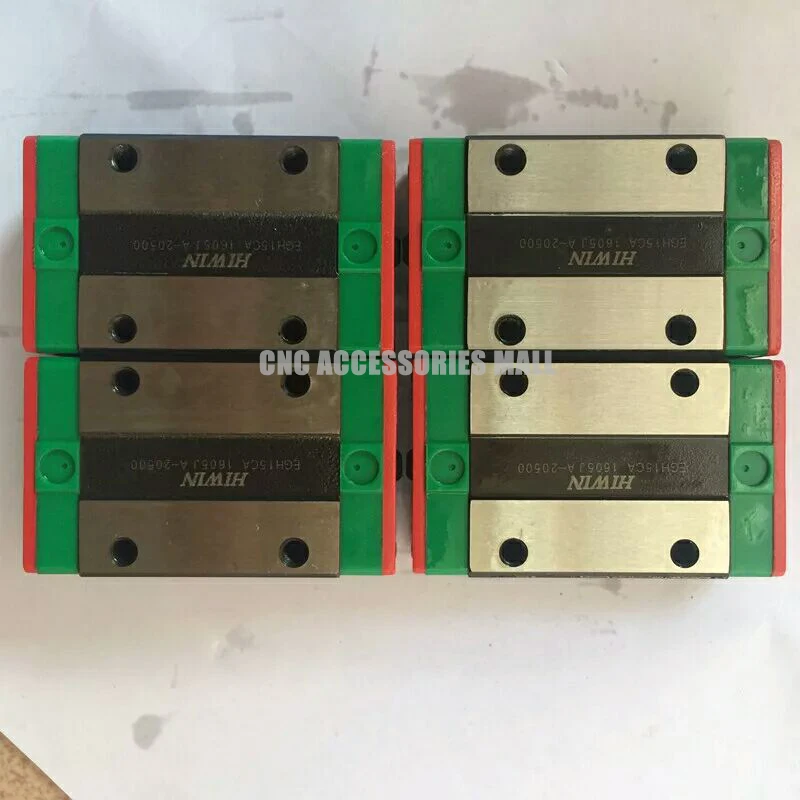 

4PCS HIWIN EGH15CA linear bearing sliding block for HGR15 linear guide rail for CNC Router