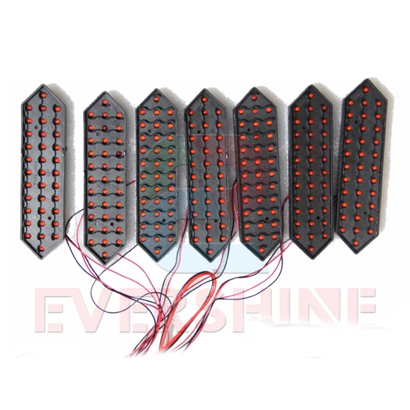 15" Green Red  and White Color Digital Numbers Module LED digital display 7 segment module,led number display