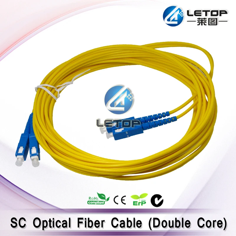 China Wholesale Large Format Printer Inkjet Double Core Fiber Optic Cable Price(Length:8m)