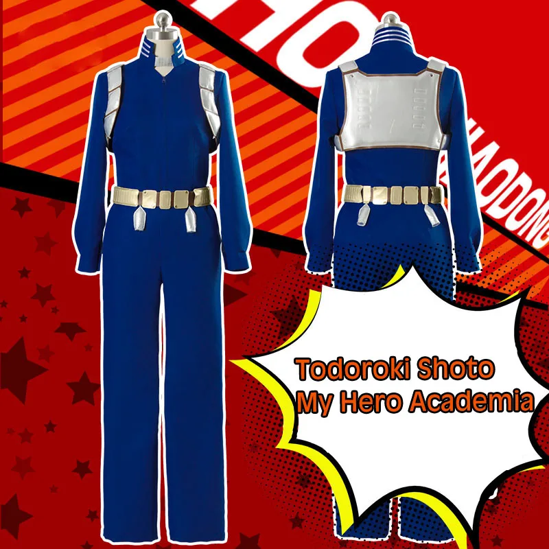 

Todoroki Shoto Boku no Hero Academia Season 2 Battle Costume My Hero Academia Cosplay costume COSPLAYONSEN All Size