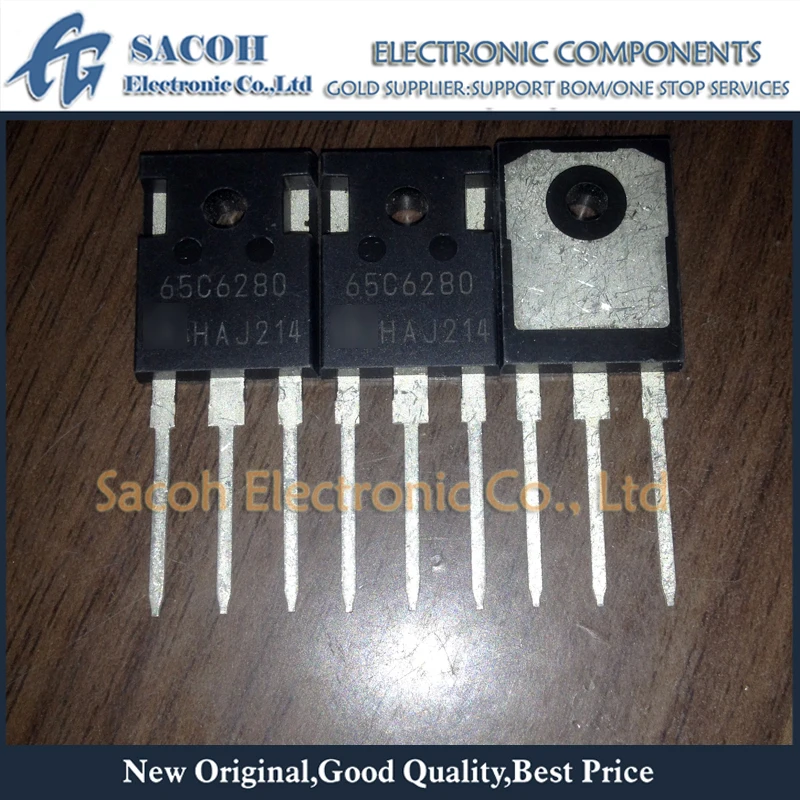 

Refurbished Original 5Pcs/Lot IPW65R280C6 65C6280 OR IPP65R280C6 OR IPA65R280C6 IPB65R280C6 TO-247 13.8A 650V MOSFET Transistor