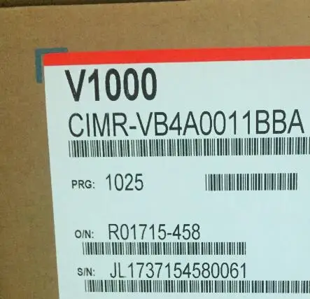 New and original V1000 inverter CIMR-VB4A0011BBA 3.7KW