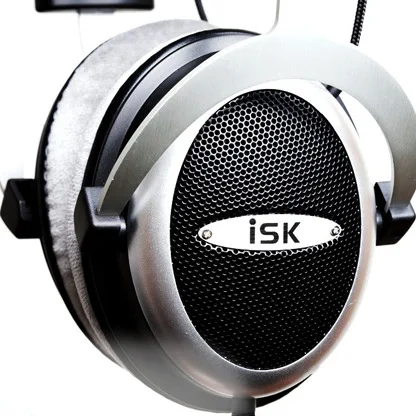 ISK HF2010 شبه مفتوحة رصد سماعات HiFi ستيريو سماعة استوديو تسجيل الصوت سماعة إلغاء الضوضاء سماعة