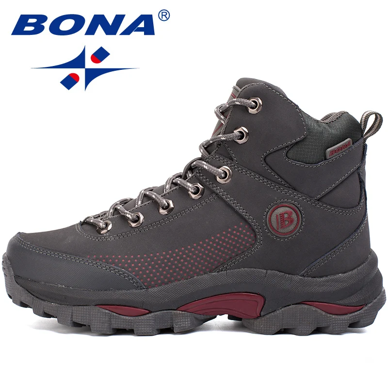 BONA yeni popüler stil kadın yürüyüş ayakkabıları açık keşfetmek çok Fundtion yürüyüş Sneakers aşınma direnci spor ayakkabılar kadınlar için