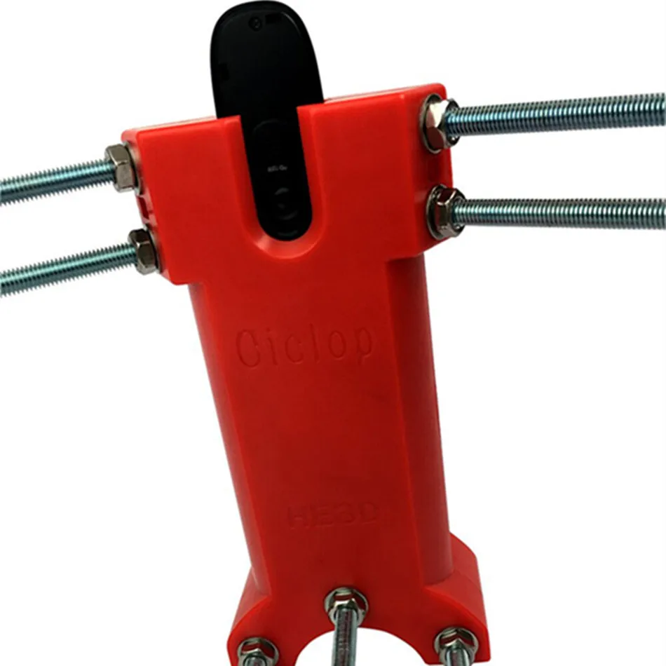 HE3D montowane drukarki DIY 3d skaner czerwony formowanie wtryskowe Reprap Open Source przenośne dla
