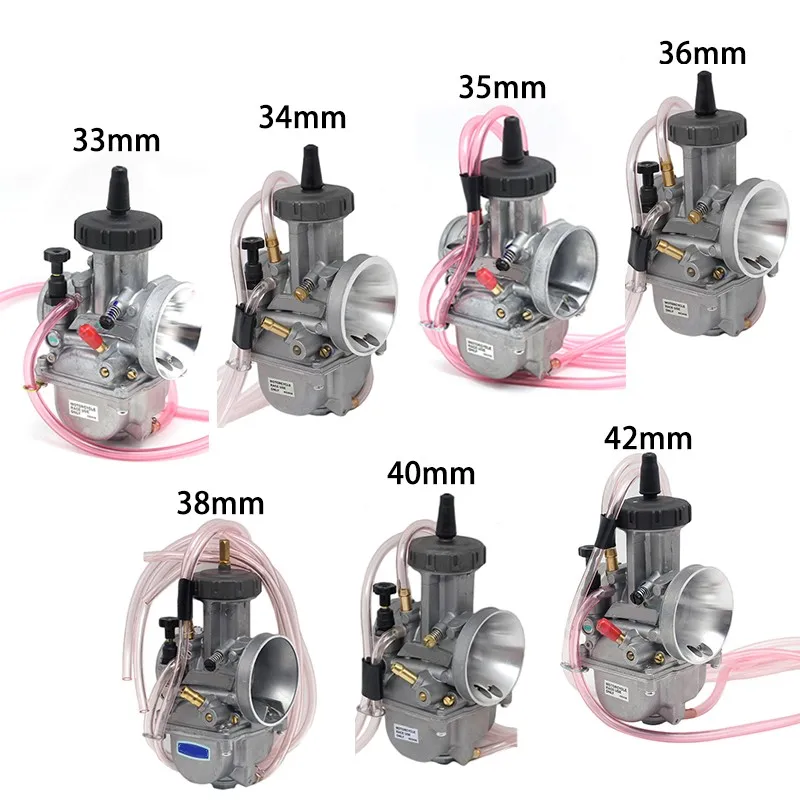 ZSDTRP 4T Engine 33 34 35 36 38 40 42mm PWK Keihin Carburetor Used at Off-Road Motor Motocross Scooter with Good Power TRX250R