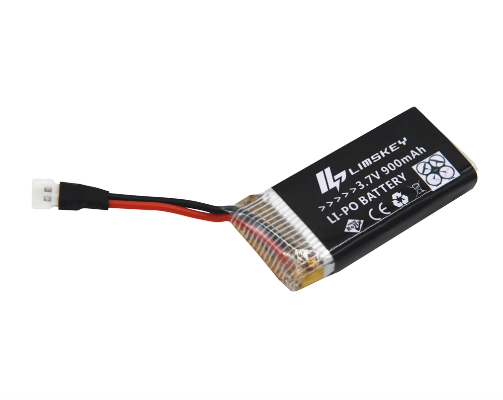 Limskey 900 MAh 3.7 V Pin LiPo Cho SYMA X5C X5SC X5SW Pin Sạc RC Drone 3.7 V 900 mah Lipo Pin 902550