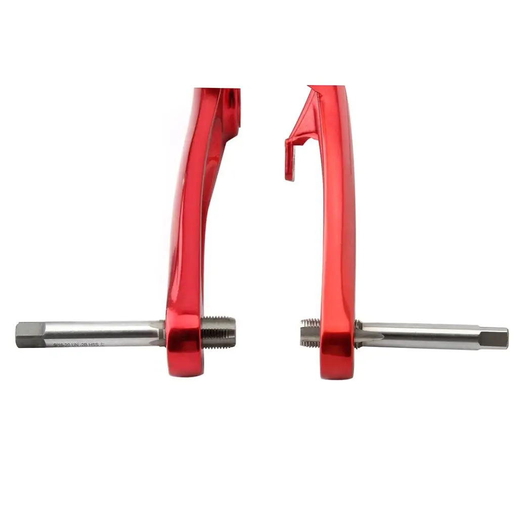 9/16 -20 Right / Left Hand Thread Tap for Bike Crank Repair Heavy Duty HSS Bicycle Pedal Crank Steel Thread Tap Machine Arms