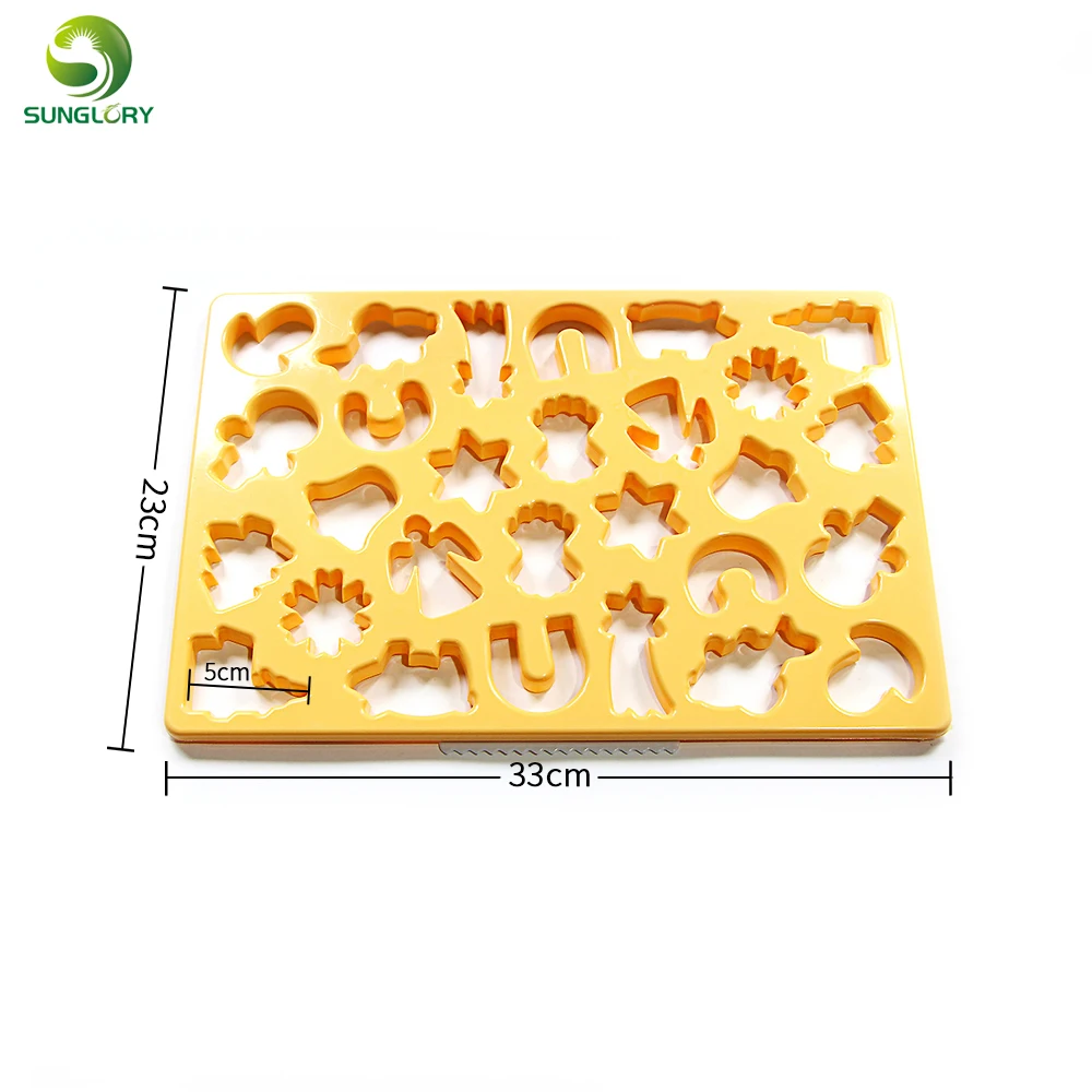 Christmas Cookie Cutter Snowflake Biscuit Cookie Mold Cuts Out Up To 28 Pieces At Once Snowman Fondant Chocolate Mould Bakeware