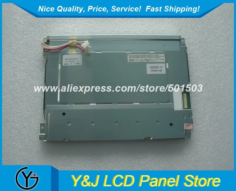 LQ104S1DG21 10,4 polegadas CCFL TFT-LCD Painel de exibição 800*600 Tamanho de exibição para eletrônicos