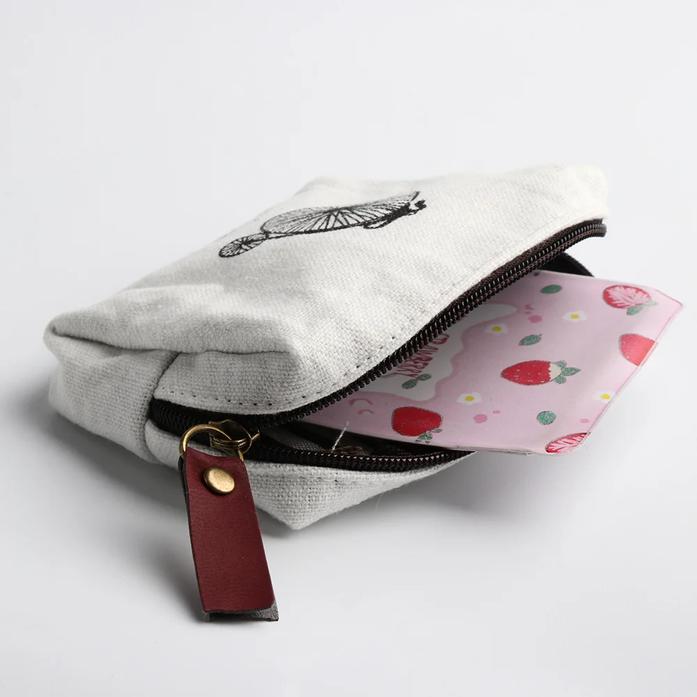 Small Coin Purse Case Pouch Holder Mini Gift Fashion Zero Purse Retro Classic Canvas Coin Bag Purse For Women Girl Zip Wallet