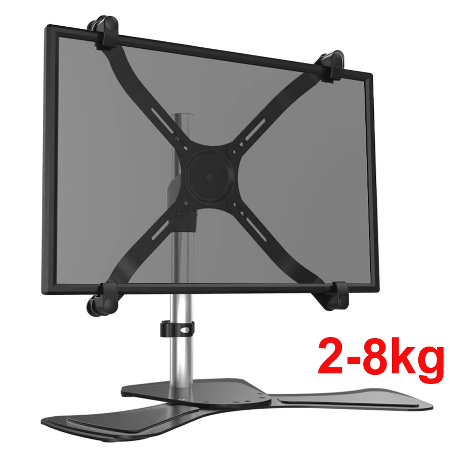 

DL-DS212 Desktop17-27 "втулка зажим База ЖК-светодиодный держатель для монитора Arm газ весна полное движение тв крепление загрузка 2-8 кг