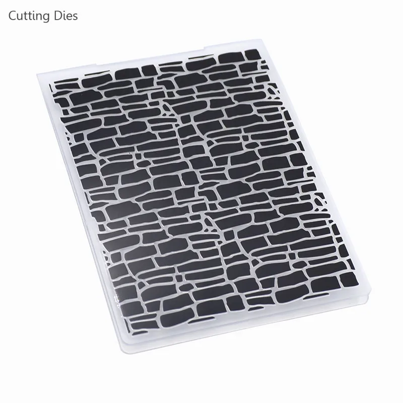 Design Plastic Embossing Folder For Scrapbook DIY Album Tool Plastic Template Stamp Card Making Supplies