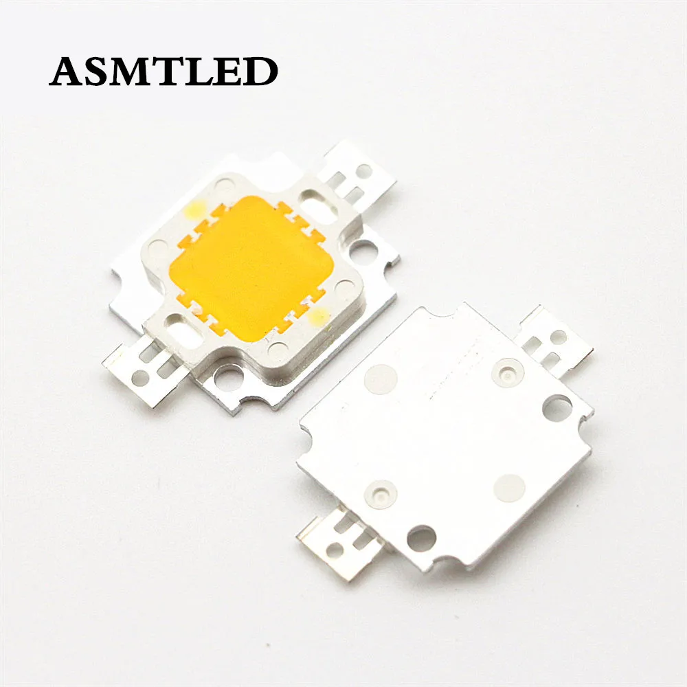 12V - 15V 10W High Power Integrated LED Lamp Chips SMD Bulb For DIY Floodlight Spot light White/Warm white/Red/Green/Blue/Yellow