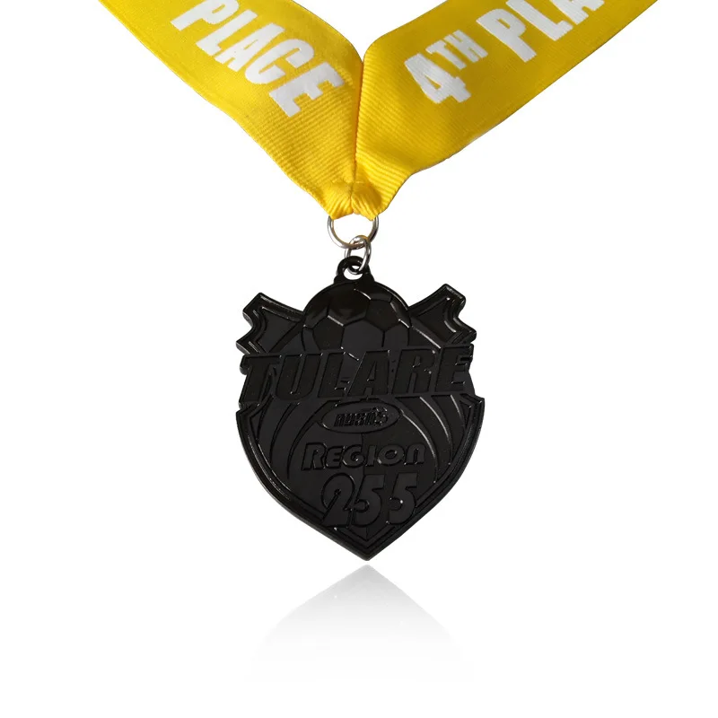 New model & Most popular Black Nickel Finish Promotional Medal