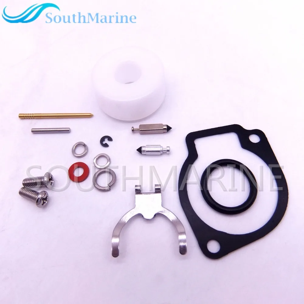 Boat Engine Carburetor Repair Kit for Tohatsu Nissan 2.5HP 3.5HP Outboard Motor 3F0-87122-1 3F0-87122-2